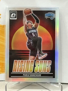 2024-25 Panini Donruss Optic Rising Suns Silver Holo Paolo Banchero #1 Orlando - Picture 1 of 2