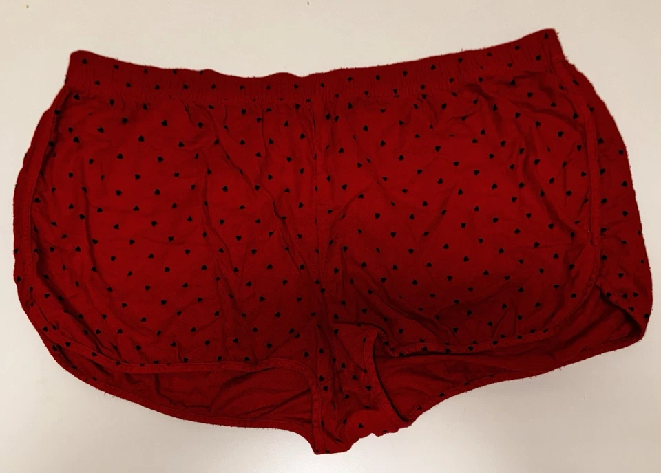 Женские шорты для сна Gap Body черные и красные размер XL - Изображение 1 из 1