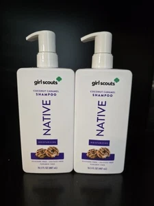 2 Champú Hidratante Nativo Edición Limitada Girl Scouts Coco Caramelo Galletas - Imagen 1 de 2