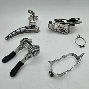 Clean Vintage Huret Jubilee Derailleur Set Complete + Shift Lever & More, France - Picture 1 of 11