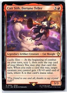 Cait Sith, Fortune Teller R Commander: FINAL FANTASY 54 Near Mint - Picture 1 of 1