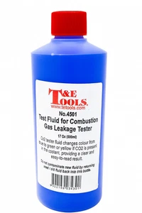 T&E Tools 4501 CO2 Leak Detector Replacement Test Fluid 500ml | Cooling System T - Picture 1 of 6