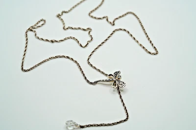 Pandora Dreamy Libélula Lariat Collar Plata de Ley 925 Ajustable JB26 Foto 1 de 4