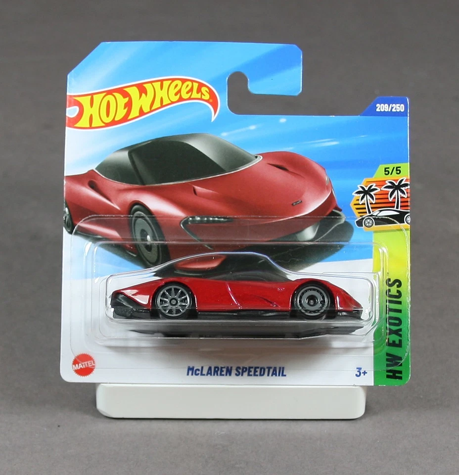 Hot Wheels Exotics 2025 McLaren Speedtail rosso JBB28 1/64 - Immagine 1 di 1