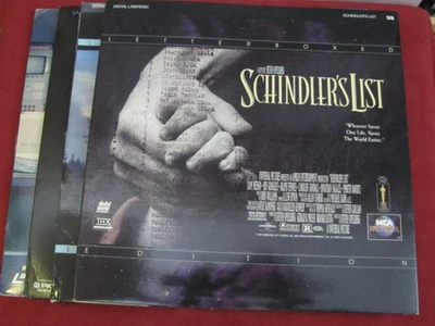 Laserdisc Movies: Schindler's List/ Always/ Turbulence/ Twilight's Last Gleaming Foto 1 de 4
