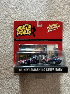 2002 JOHNNY LIGHTNING AUSTIN POWERS Die Cast CRIKEY! SMASHING STUFF, BABY! Model - Image 1 of 4
