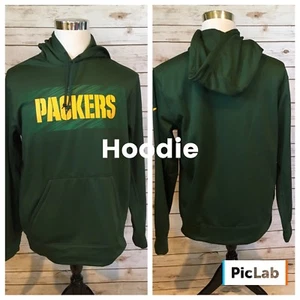Nike NFL Green Bay Packers Pullover Hoodie Herren M Therma Fit Kangaroo Pkt NEU - Bild 1 von 10