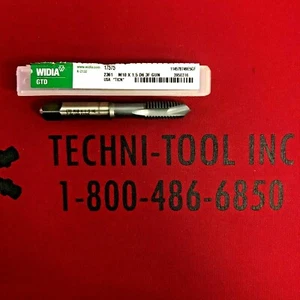 17575 M10X1.5 TiCN 3FL D6 HSS Plug Chamfer 3-5 Pitch Metric Gun Tap 3950316 - Picture 1 of 1