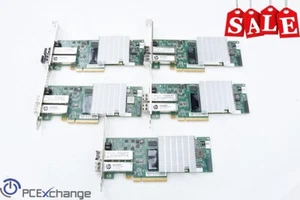 *LOT of 5* HP NC523SFP 10Gb 2-port Server Adapter W/ SFP+ Transceiver 455885-001 - Picture 1 of 4