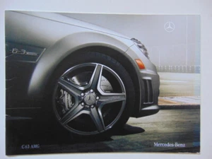 Original 2008 Mercedes Benz C63 AMG Brochure - Picture 1 of 6
