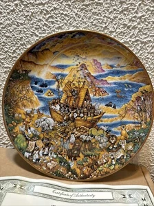 1991 FRANKLIN MINT Erbstück - Two by Two - Sammelteller - Bill Bell - Bild 1 von 3