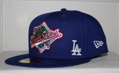 LOS ANGELES DODGERS 1988 World Series NEW ERA 59FIFTY Fitted Hat Size 8 *K2 - Image 1 of 4