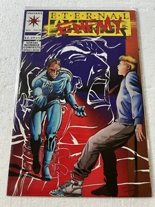 Eternal Warrior 13 Valiant Comics 1993 VF / VF + 8.0 - 8.5 Contest Card Intact - Picture 1 of 22