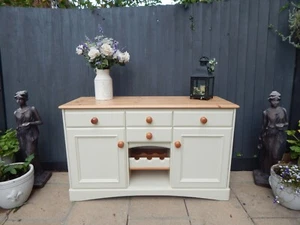 Sideboard , Cupboard ,Dresser , Buffet , Vintage , Pine , upcycled . - Picture 1 of 12