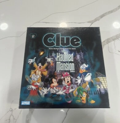 2004 Clue The Haunted Mansion Board Game Disney Theme Park Edition SEALED - Image 1 of 2