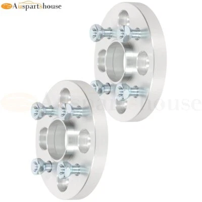 2pcs Wheel Spacers For 2012-2020 Honda Fit 15-20 Mitsubishi Mirage 56.1mm 4 Lugs - Image 1 of 4