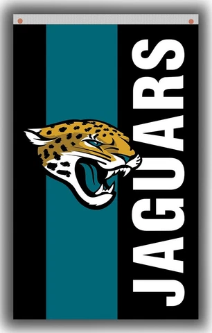 Jacksonville Jaguars Football Team Fan Memorable Flag 90x150cm 3x5ft Best banner Cover