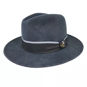 Goorin Bros County Line Wool Fedora Hat Size Small Navy Hat - Bild 1 von 9