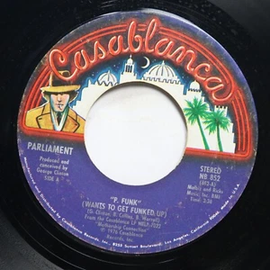 PARLIAMENT - P. FUNK / NIGHT OF THE THUMPASORUS PEOPLES - SOUL 45 - Picture 1 of 2