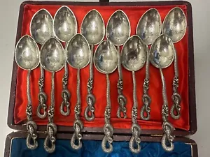 12 Vintage Nagasaki 84 Spoons - Picture 1 of 7