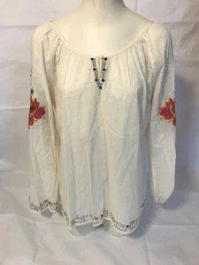 Lucky Brand Womens Beige Blouse Style #7W40945 - Picture 1 of 7