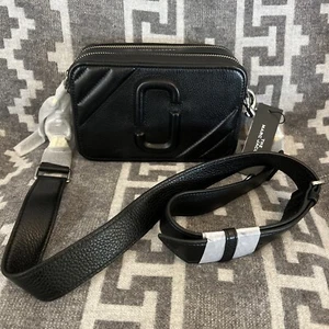 MARC JACOBS H115L01FA21 001 THE MOTO SHOT 21 BLACK - Picture 1 of 6