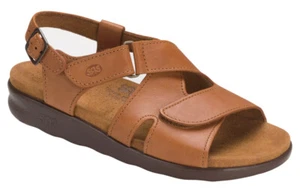 SAS Zapatos para Mujer Sandalia Enchufable Caramelo 7 Estrechos ENVÍO GRATUITO Nuevos En Caja Guardar - Imagen 1 de 4