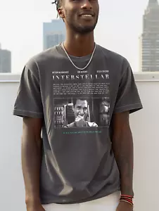 Interstellar TShirt - Christopher Nolan TShirt - Sci fi Gift for Movie Fans - Picture 1 of 6