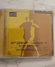 NEW SEALED! Gottlieb Wallis 20th Century Foxtrots: Austria and Czechia CD 2020