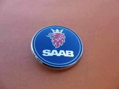 06 07 08 09 10 11 SAAB 9-5 95 CAPÓ DELANTERO EMBLEMA LOGOTIPO INSIGNIA SIGNO SÍMBOLO FABRICANTE DE EQUIPOS ORIGINALES #2 Foto 1 de 4