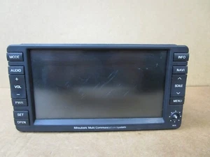 07-10 Mitsubishi Outlander Radio Stereo Navigation Screen Display GPS 8750a069 - Picture 1 of 10