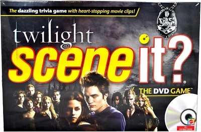 Twilight Saga Scene It The DVD Trivia Board Game NEW Mattel Screen Life Games - Image 1 of 2