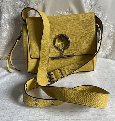 Gorgeous Henri Bendel Buttercup Yellow Satchel Silver Tone Hardware - Image 1 of 4