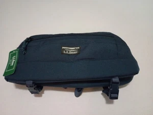  Neu mit Etikett L.L.Bean Continental Hüfttasche Carbon Navy Bauchtasche Reisen Wandern - Bild 1 von 8