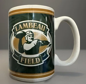 Lambeau Field Green Bay Packers Coffee Mug NFL Football Ceramic VTG - Picture 1 of 7