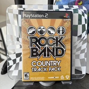Rock Band Country Track Pack (Sony Playstation 2, PS2, 2009) Complete CIB Tested - Picture 1 of 4