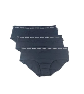 3 x Womens Bonds Everyday Boyleg Underwear Undies Black - Picture 1 of 5