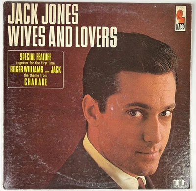 Jack Jones Wives and Lovers Vinyl LP Record Album 1963 Kapp Stereo Foto 1 de 4
