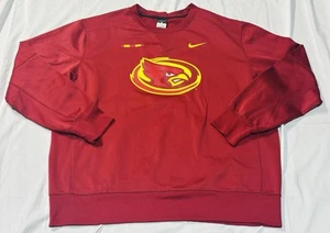 Nike Iowa State Cyclones Sweatshirt Dri Fit LG Mike Saltus Team Issued - Picture 1 of 8