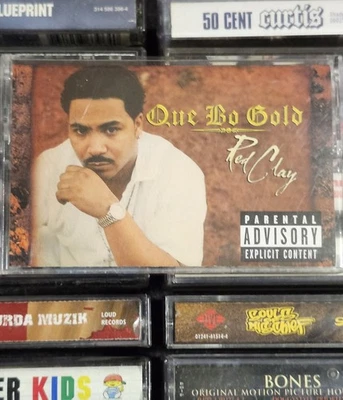 Que Bo Gold Cassette Tape Rap Hip Hop Rare HTF OOP Foto 1 de 4