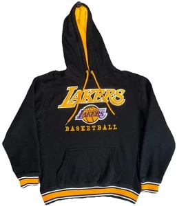 Los Angeles Lakers Mens Medium Black Hoodie NBA Basketball Sweater - Picture 1 of 6