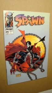 SPAWN 24 *NM 9.4* VS TONY TWIST WANDA BLAKE TODD McFARLANE LOW PRINT - Picture 1 of 1