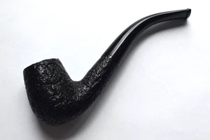 Parker-Bent/Sandblast Pipe-Unsmoked/Beautiful Condition - Picture 1 of 8