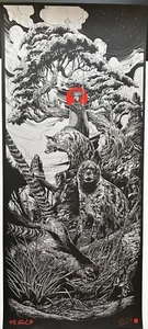 Red Moon Art Print by Ken Taylor, 2015 Numbered AP of 11. - Picture 1 of 1