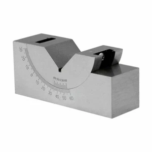Precision Angle Block 0-60 Degree 3 Inch x 1 Inch x 1-1/4 Inch V Block Gauge - Picture 1 of 3