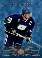 2006-07 Artifacts Canucks Hockey Card #200 Markus Naslund S /999