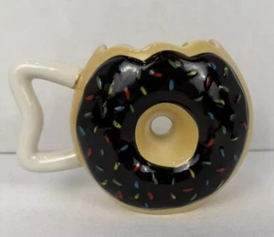 Taza de té de café Donut, Mmmmm... Donuts, glaseado de chocolate con chispas - Imagen 1 de 9