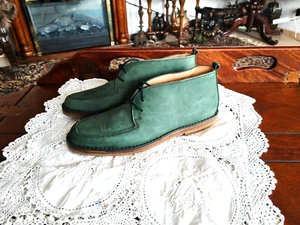 Damen Stiefeletten 40 Desert Boots Schuh Werk Handarbeit Leder - Bild 1 von 12