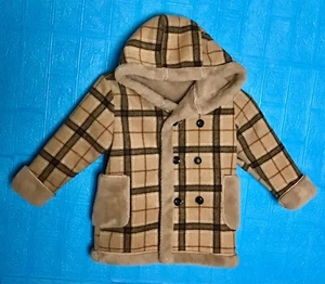 GIRL WINTER LINED FAUX FUR HOODY WINTER JACKET - Picture 1 of 3