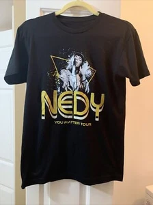 Nedy You Matter Tour T Shirt Womens S Short Sleeve Concert - Picture 1 of 4